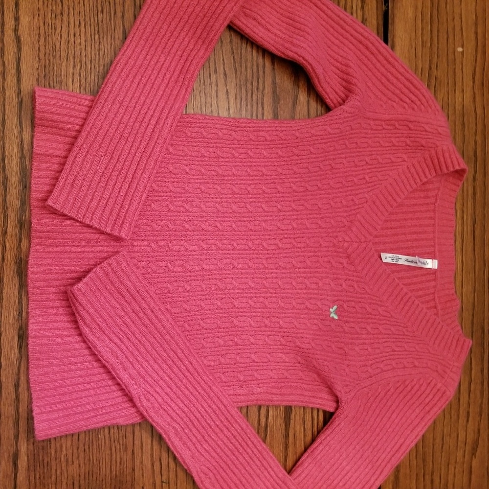 Pink sweater